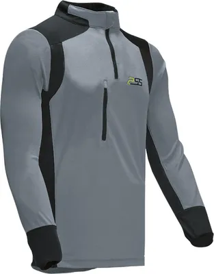 Produktbild von PSS Funktionsshirt X-treme Skin Langarm, Grau/Schwarz Größe M