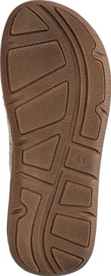 Produktbild von Fischer Herren Hausschuh aus PET Filz mit gepolstertem Lederfußbett Axel 656522, Größe:44 EU, Farbe:Braun
