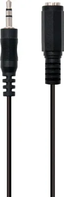Zdjęcie produktu dla Audiokabel (3,5 mm) Ewent Schwarz