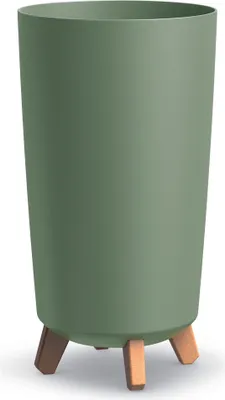 Immagine prodotto di Vaso da giardino 23,9 cm su gambe alto vaso decorativo verde