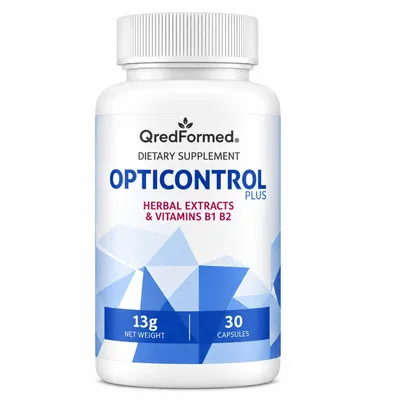 Obrázok produktu pre Opticontrol Plus – Denná podpora zdravia zraku a doplnenie živín – 30 kapsúl