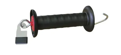 Immagine prodotto di AKO Torgriff Premium schwarz, Litzclip 40?mm, Federzugbegrenzung, Weidezubehör
