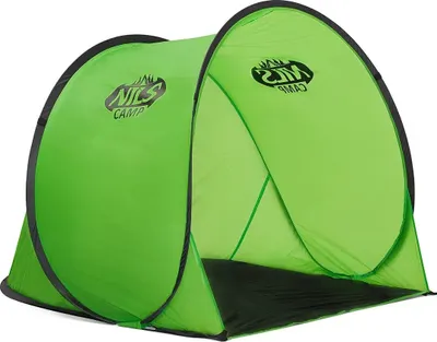 Produktbild von NILS CAMP Strandzelt NC3173 – Pop-Up Zelt mit UV-Schutz und Tragetasche Grün