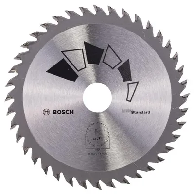 Produktbild von Kreissägeblatt STANDARD D= 130 mm; Bohrung= 20 mm; Z= 40