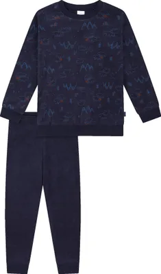 Produktbild von Schiesser Kleinkinder Jungen Schlafanzug lang hellblau 140