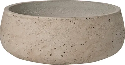 Produktbild von Pottery Pots Blumentopf Pflanzschale Beige-Grau D 29 cm H 11 cm