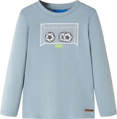 Produktbild von Kinder-Langarmshirt Hellblau 92
