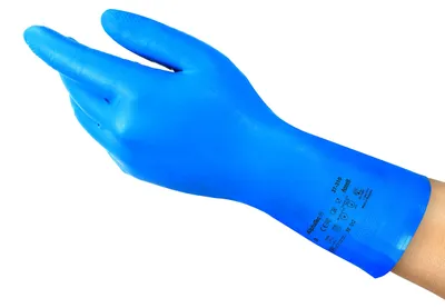 Nitril-Handschuhe, blau, Größe L, 12 Paar