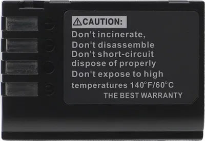 Produktbild von EXTENSILO 3x Akku kompatibel mit Panasonic Lumix DC-S5K, DC-S5 IIX Kamera (2250 mAh, 7,2 V, Li-Ion)
