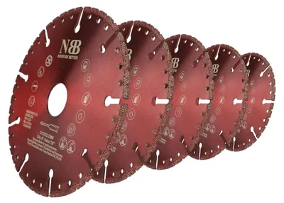 Obrázek produktu pro Univerzální diamantový kotouč, průměr 125 mm, stopka 22,23 mm, pro úhlovou brusku