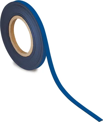 Produktbild von Kennzeichnungsband magnetisch 1cmx10m blau Packung mit 20 Stück