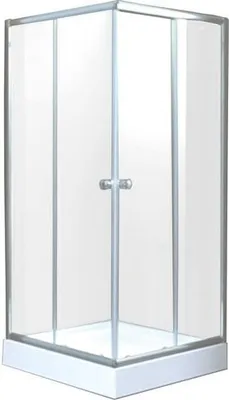 Produktbild von Invena | Duschkabine Parla - Transparent - 180 x 90 x 90 Cm - Chromprofile - Sicherheitsglas