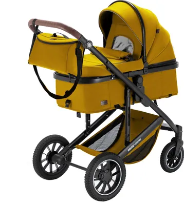 Produktbild von Daliya® FLEXI-PRO 2in1 Kombikinderwagen & Buggy – Vielseitig, Leichter Reisekinderwagen, Umstellbar zum Sportwagen, Großer Einkaufskorb, Sicher