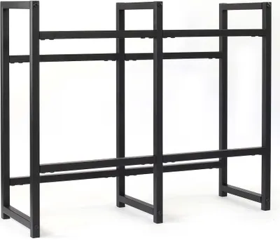 Produktbild von Toboli Getränkekistenregal für 4 Kästen, Kistenregal aus Stahl, 91x31x75 cm, 20kg pro Ebene