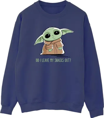 Produktbild von Star Wars - "The Mandalorian" Sweatshirt für Damen BI39538 (XL) (Marineblau)
