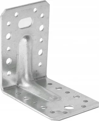 Produktbild von BKshop | Winkelverbinder KPL01 - 90x90x65mm - Verzinkter Stahl - Stabil und Korrosionsbeständig