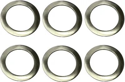 Produktbild von 6 Ethanol Sparplatten aus Edelstahl für Brennstoffdosen Ø 7cm