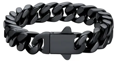 Produktbild von Armband aus hochwertigem Edelstahl mit Kettengliederung für Herren