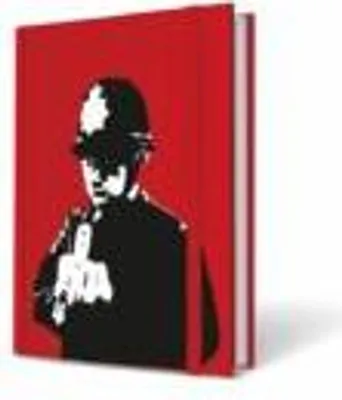 Produktbild von Banksy FINGER COP RED Notebook A5