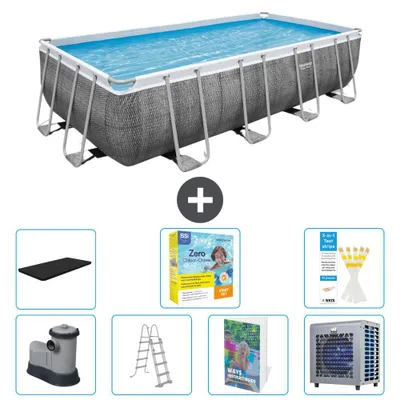 Produktbild von Bestway Power Steel Rechteckig - 549x274x122 cm - 8-teilig  S606
