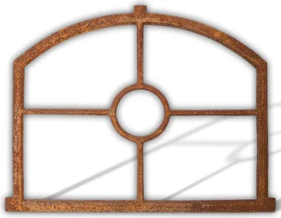 Produktbild von Nostalgie Stallfenster Fenster 55x70cm Eisen Eisenfenster Rost antik Stil