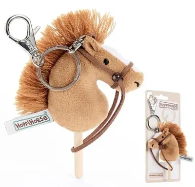 Image de Porte-clés Hobby Horse marron 12 cm - Snibbs