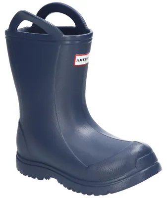 Produktbild von American Club KAL33 Kinder Gummistiefel wasserdicht Regenstiefel leicht Navy 30