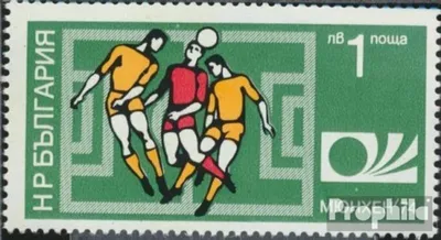 Produktbild von Briefmarken Bulgarien 1974 Mi 2332 (kompl.Ausg.) postfrisch Fußball WM 74