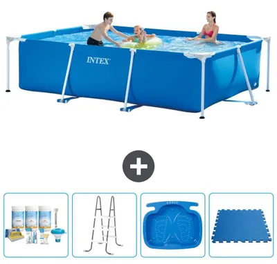 Immagine prodotto di Piscina fuori terra rettangolare - 300x200x75 cm - 5 pezzi - Modello S30186