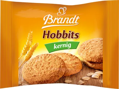 Obrázek produktu pro Brandt sušenky Hobbits Kernig 29740 1.368g 60x2 ks / balení.