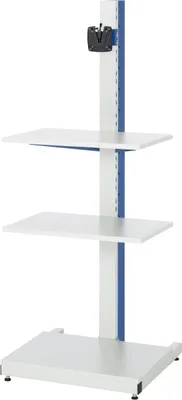 Produktbild von Rau Computer-Ständer stationär BxTxH 650x650x1750mm