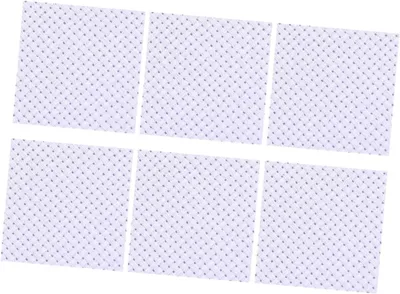 Productafbeelding van Borduurstof Set - Kruissteek Doek - Handwerken Maken - Duurzaam Katoen Materiaal - 50 x 50 cm - Wit