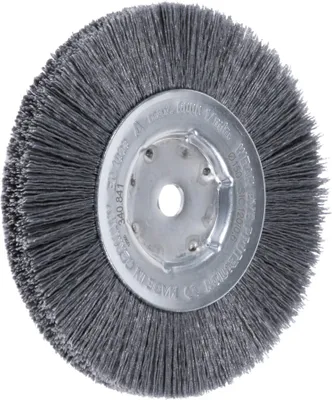 Immagine prodotto di Lessmann Spazzola circolare a fila singola microabrasiva 0,6 mm, SiC 320, ⌀ spazzola x larghezza spazzola: 150X14 mm