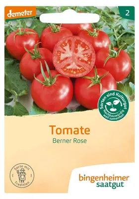 Produktbild von Bingenheimer Saatgut Fleischtomate Berner Rose 1 Stück