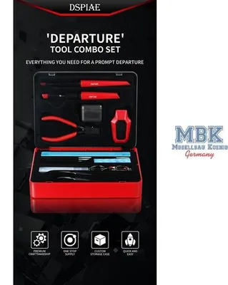 Produktbild von DSPIAE DSP-TC-S01 DSPIAE "Departure" Tool Combo Set / Werkzeugsatz