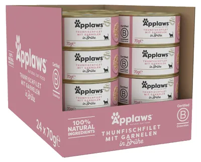 Productafbeelding van Applaws: 100% natuurlijk premium natvoer voor volwassen katten - Tonijn