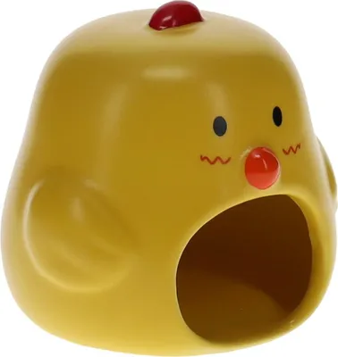 Obrázek produktu pro Duvo+ Boudička pro hlodavce Stone, kuřátko, žlutá