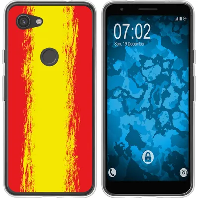 Produktbild von PhoneNatic Case kompatibel mit Google Pixel 3a Silikon-Hülle WM Spanien M11