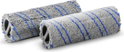 Produktbild von KÄRCHER Universalwalzenset Walzenset für Hartbodenreiniger Polyester 60 °C waschbar, 1 St.