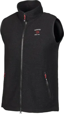Immagine prodotto di Ivanhoe Gilet senza maniche Elton Full Zip nero per uomo in lana-nero
