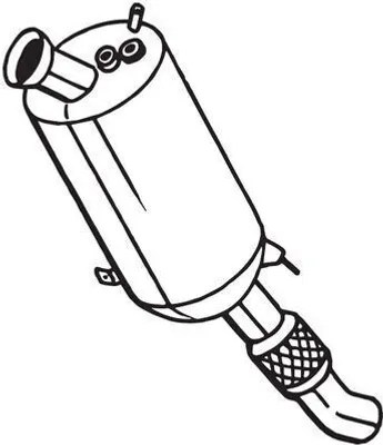 Produktbild von BOSAL 097-206 Dieselpartikelfilter DPF Rußpartikelfilter für BMW 3 Touring (E91) Euro 4 Abgasanlage Diesel