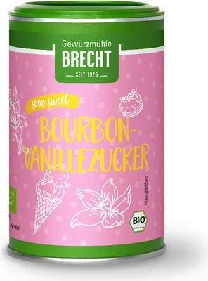 Produktbild von Gewürzmühle Brecht Bourbon Vanillezucker, 110g
