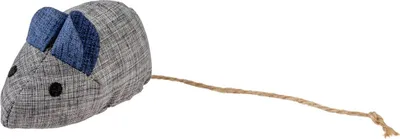 Obrázek produktu pro DUVO+ Eco hračka pro kočky s catnipem myš 8,5x4,5x6cm, 65420031