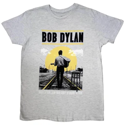 Obrázek produktu pro Bob Dylan Slow Train Grey XL Tričko