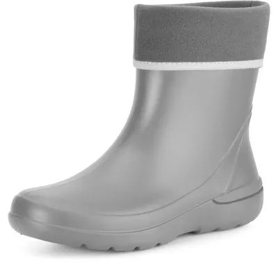 Produktbild von Ladeheid Damen federleichte Eva Thermo Gummistiefel gefüttert LA-CA-08 (Grau, 37 EU)