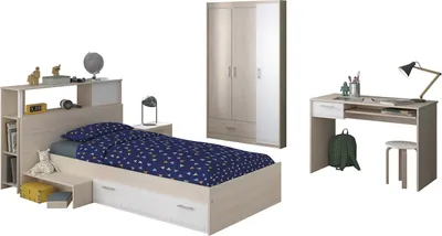 Produktbild von Jugendzimmer Set Parisot Charly 10 – Kinderzimmermöbel