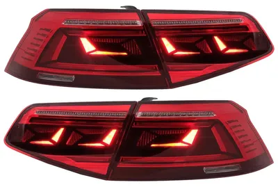 Produktbild von LED Rückleuchten für VW Passat B8 3G 15-19 Limo Dynamisch Drehen Lichter B8.5 Look.
