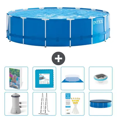 Obrázek produktu pro Rámový bazén – kulatý – 457 x 122 cm – 7 dílů – model S674