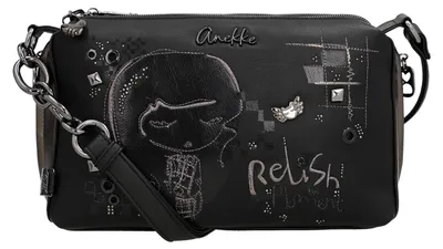 Produktbild von Anekke Umhängetasche Iron Crossbody Bag Multicolor schwarz