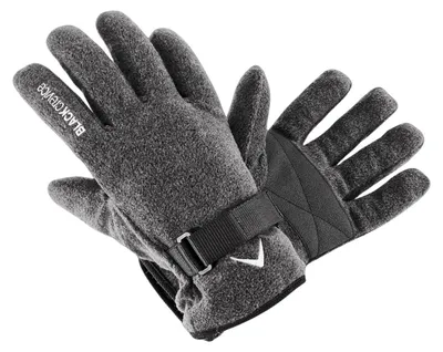 Produktbild von Black Crevice Fleece Handschuhe, BCR077347, grau, Gr. M